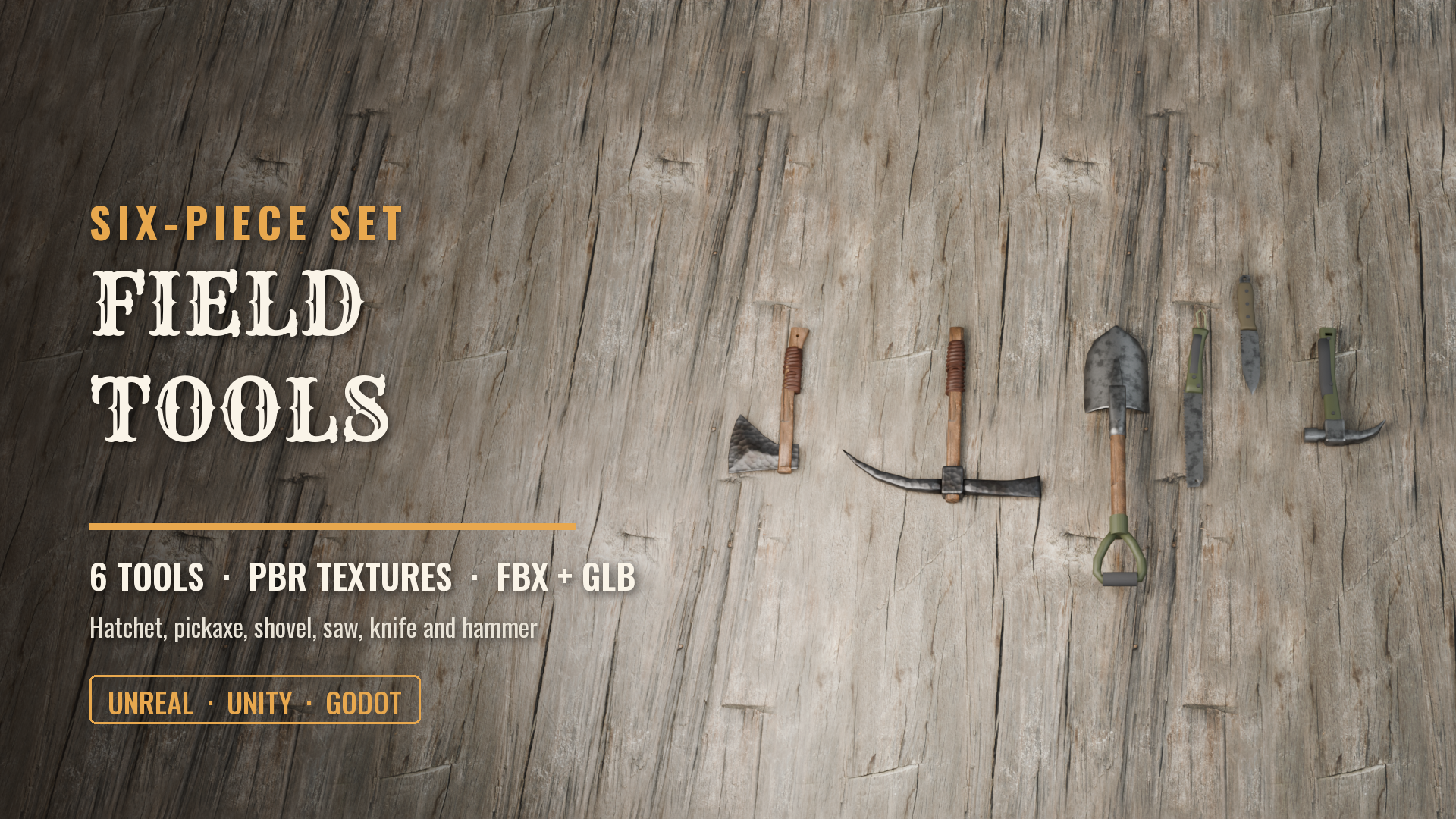 Field Tool Set (6 Pieces)