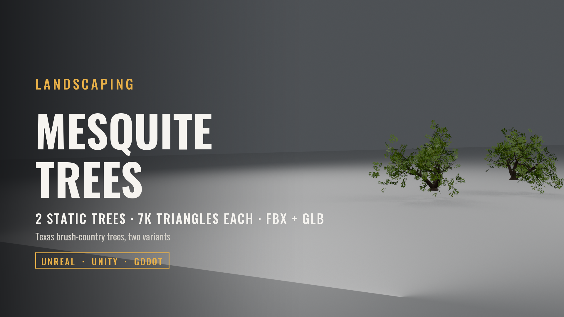 Mesquite Tree Set