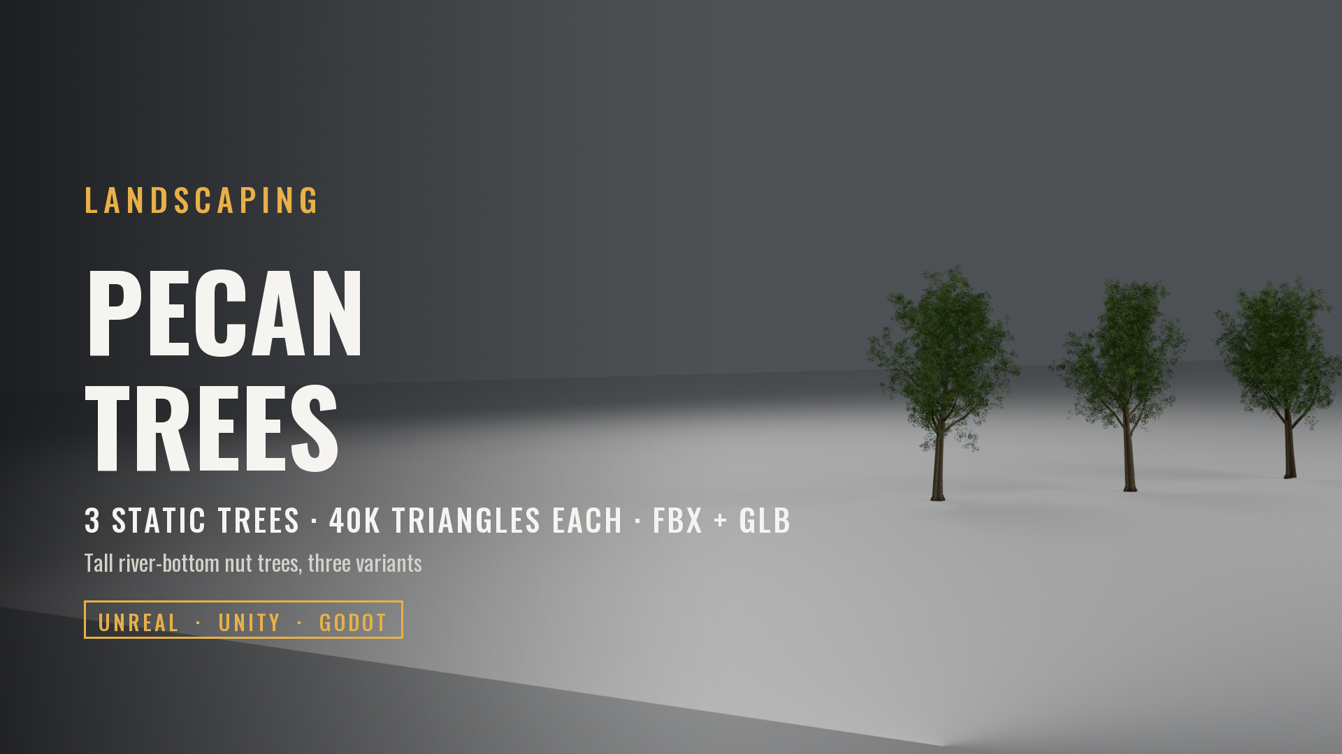 Pecan Tree Set