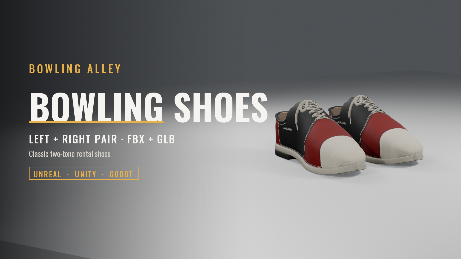 Rental Bowling Shoes (Left and Right Pair)